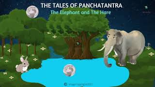 📚 Panchatantra Stories || The Elephant and The Hare || Audio Stories  #stories