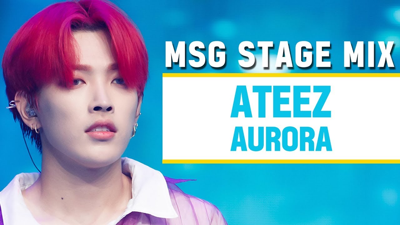 에이티즈 AURORA 교차편집 (ATEEZ Stage Mix) YouTube