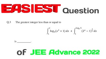 Question 3 Solution | Paper 2 | JEE Advanced 2022 | JEE Beyond Numbers