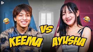 Can They Outsmart Each Other? 👀 | Ft: @THEREALLKEEMA & @AyushaRai  | Game On screenshot 3