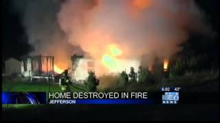 Family barely escapes Salem-area home fire