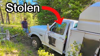 Stolen truck abandoned in the woods.  Can we get it out?? screenshot 2