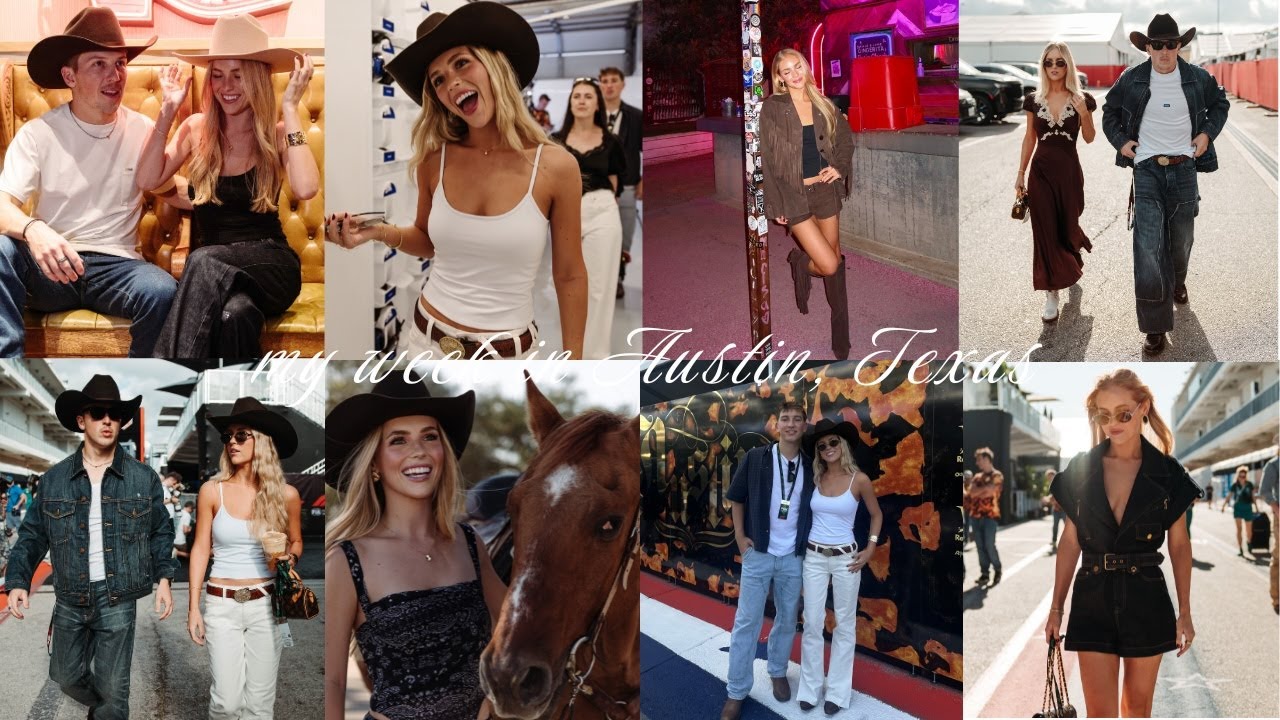 My week in Austin, Texas | events, days at the track, and spending time with friends!