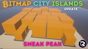 Bitmap City Islands - Sneak Peak - #bitcoin #bitmap #metaverse