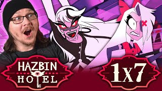 HAZBIN HOTEL EPISODE 7 REACTION | Hello Rosie! | Out For Love | Ready For This