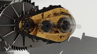 NUMECA - High-precision simulation of an EV gearbox with OMNIS™/LB