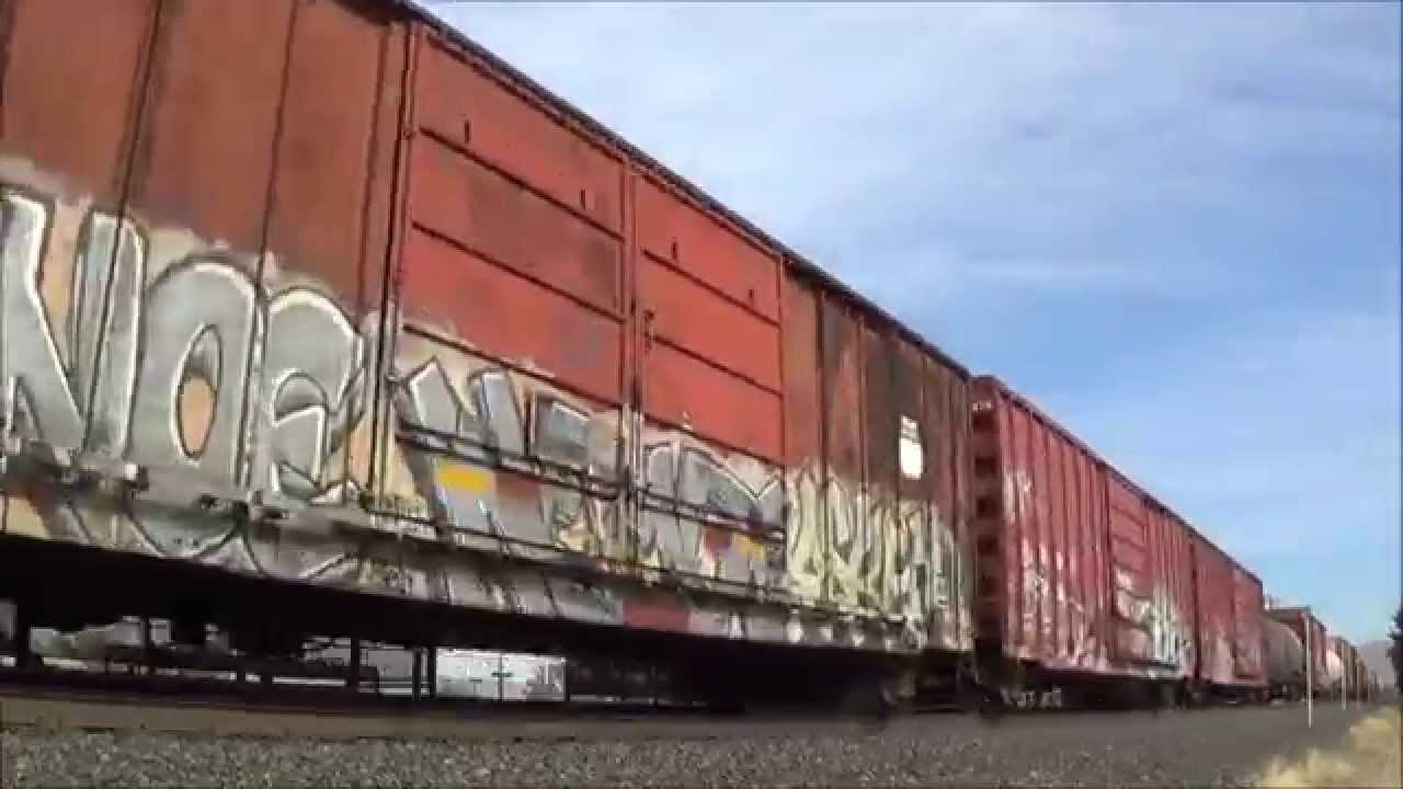 railfanning milwaukee [HD] UP SD60s, SD60Ms, and C40-8s at Pleasanton and Livermore (10/14/14)