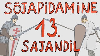 Sõjapidamine Eestis 13. sajandil