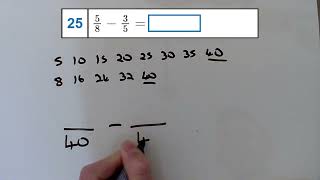 Question 25 - MathsBot KS2 Arithmetic Paper