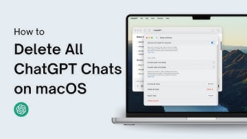 How to Delete All ChatGPT Chats on macOS