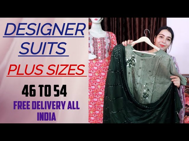 Pakistani Semi-Stitched Exclusive Plus Size Net Wedding Designer Suit, Dry  clean at Rs 1805 in Surat