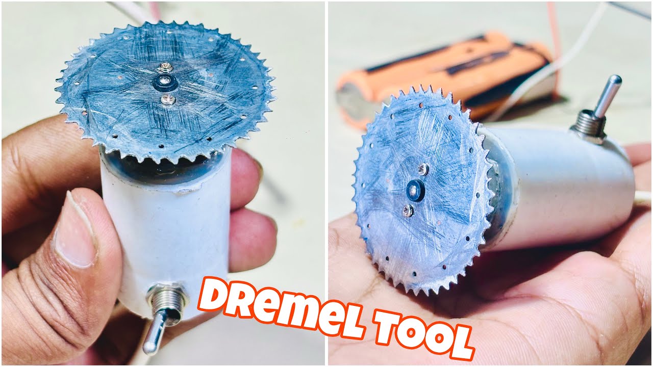 DIY making a dremel tool | how to make mini dremel tool - YouTube