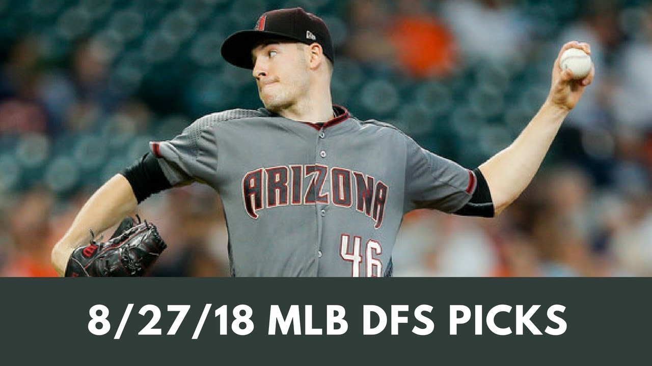 Aug 27 MLB DFS PICKS YouTube