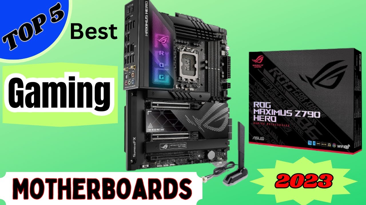 Best gaming motherboards 2023[ Picks for Intel and AMD] YouTube