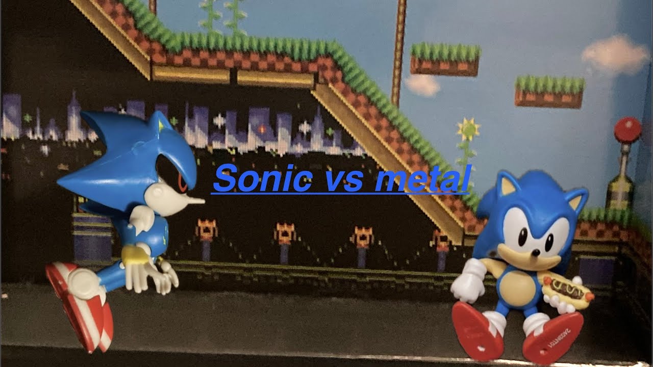 Sonic Vs metal sonic!!! 