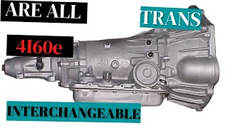 4l60e vs 4l65e Identification: Are All 4l60e Transmissions Interchangeable?