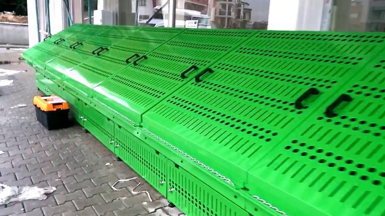 Metall Greengrocer Counter Systems With Cover, Gemuse Regal - YouTube