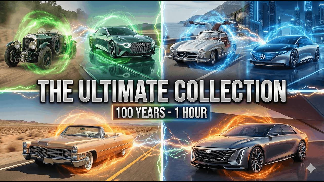 The Ultimate Evolution: 100 Years of Radical Car Transformations (1 Hour Compilation)