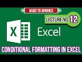 What is conditional formatting | How to apply conditional formatting in excel #ConditionalFormatting