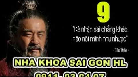 10 câu nói của Tào Tháo vẫn nguyên giá trị đến ngày nay....