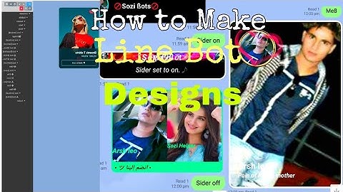 How to make Line Self Bot Designs 2021 | Bot line designs kese bnaye | Tutorial Selfbot new design