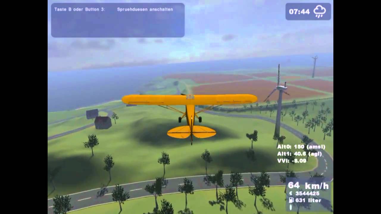 Piper J3 Plane in Landwirtschafts Simulator 2009 Gold Edition