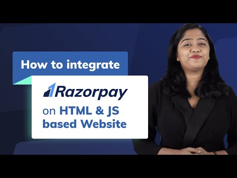 Razorpay Payment Gateway Integration in HTML & JS Websites