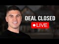 Real estate wholesale deal closed live