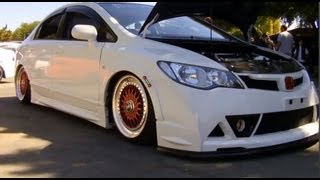 2007 Civic Si Sedan With Ct Engineering Supercharged K20 Mugen Rr Aero Conversion On Bbs Rss