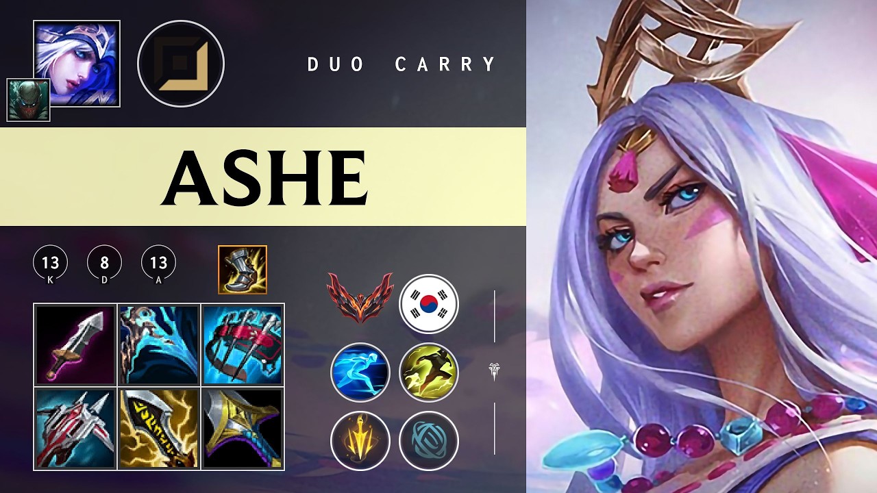 Ashe ADC vs Kog'Maw - KR Grandmaster Patch 26.04