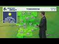 Latest Weather | 50s, 60s expected Monday