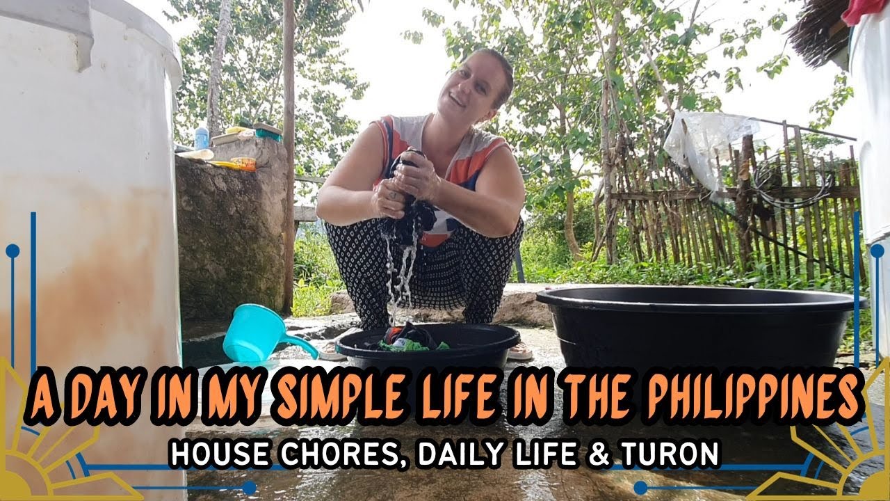 GERMAN living SIMPLE LIFE in the PHILIPPINES PROVINCE - daily life as a housewife - DAVAO ORIENTAL