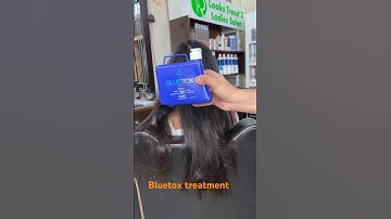 Bluetox treatment ✅ #lookstrendz #hairbyrahil #youtube #youtubeshorts #hairsalon #hair #botox
