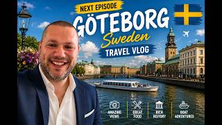 The 44 Countries Challenge - A Day in Sweden | Marina Views & City Life #gothenburg #vlog #travel