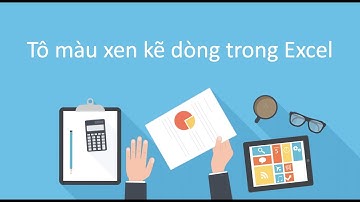 Tô màu xen kẽ từng dòng trong Excel bằng Conditional Formatting