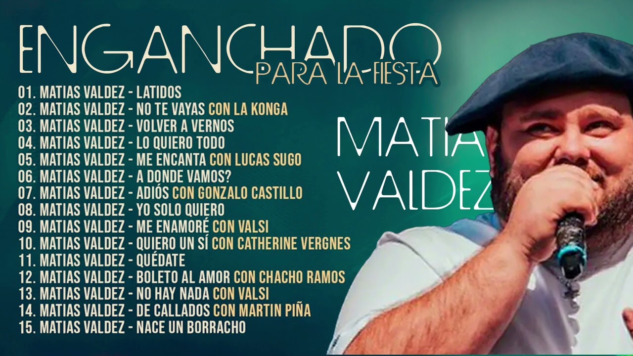 Matias Valdez - Enganchado Para la Fiesta | Top 15 Canciones ❤️