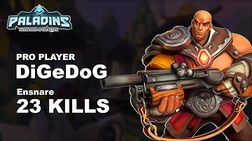 DiGeDoG Buck KILLS!! Paladins Pro (NiP) Ranked Gameplay 1440p High Quality Video