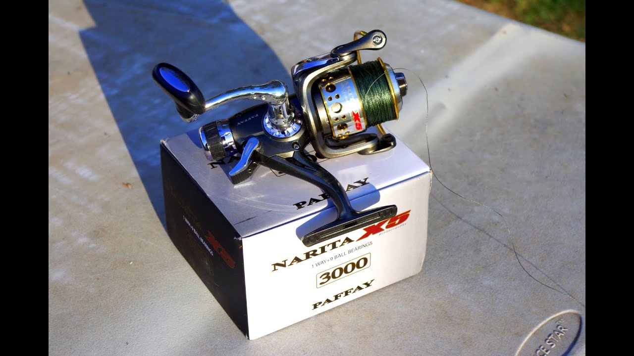 Review Narita X5 3000 9+1 Ball Bearing Spinning Reel with Bait Runner