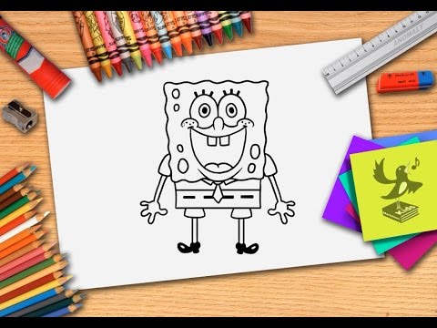 Video: Hoe Om 'n Spongebob Te Teken