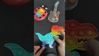 fidget toy pop it baby shark TikTok challenge 🤣 #shorts #fidget #satisfying #viral #trending