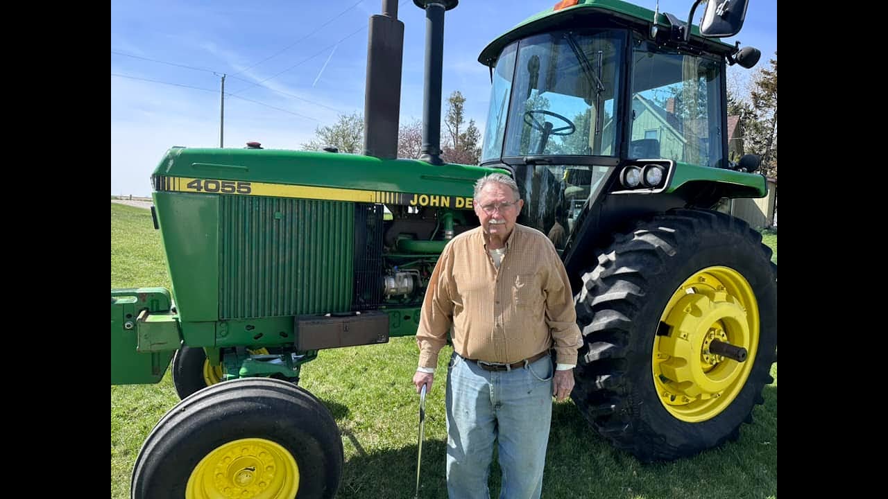 John Deere 4055 with only 3537 Hours Sold Today on Gilman, IA Farm Auction YouTube