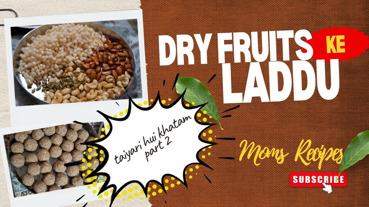 Traditional Dry Fruit Laddu | No Added Sugar | Mom’s Secret Recipe 🏠✨