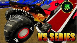 INSANE MONSTER TRUCK Monster Jam BeamNG Drive FREESTYLE & CRASH VS SERIES! RRC Family Gaming #148