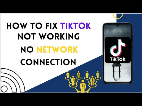 How To Fix Tiktok Not Working No Network Connection - YouTube