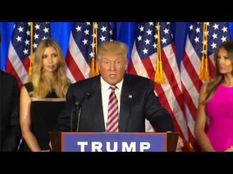 Donald Trump Primary Night Speech 6/7/2016