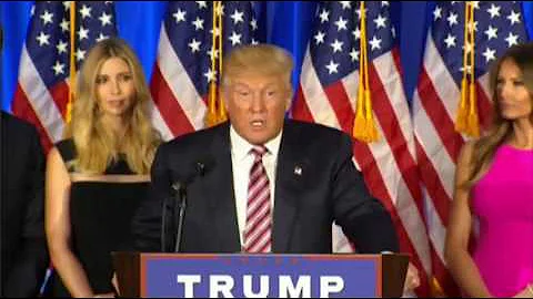 Donald Trump Primary Night Speech 6/7/2016