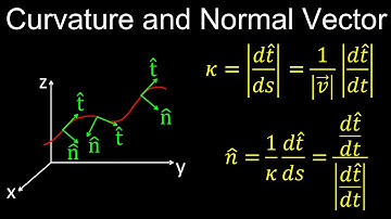 Curvature, Principal Unit Normal Vector - Calculus 3