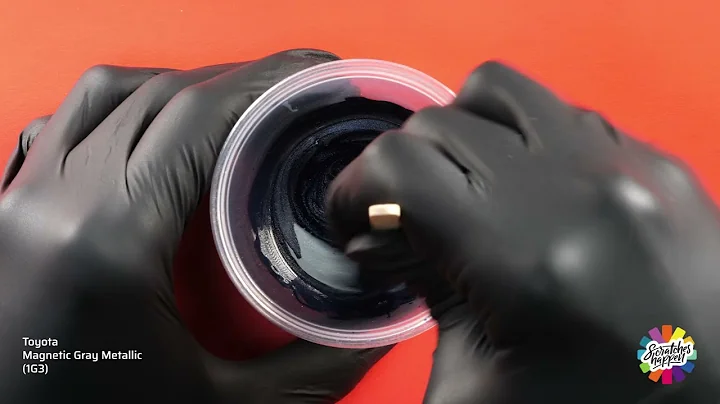 Toyota Magnetic Gray Metallic (1G3) Touch Up Paint — OEM Formula Color Mixing