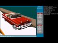 3d studio for msdos running on pcem