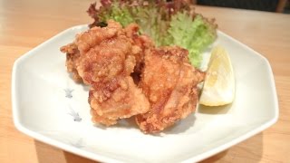 Japanese fried chicken recipe  Tori no karaage  鳥のから揚げ